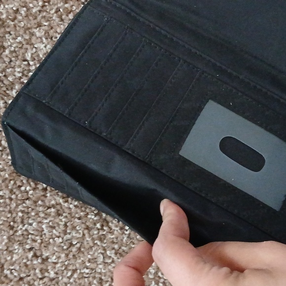 Montana west  black leather trifold wallet - Picture 9 of 16